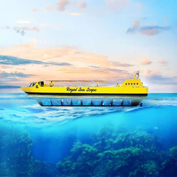 Łódź ze szklanym dnem _ Sea scope
